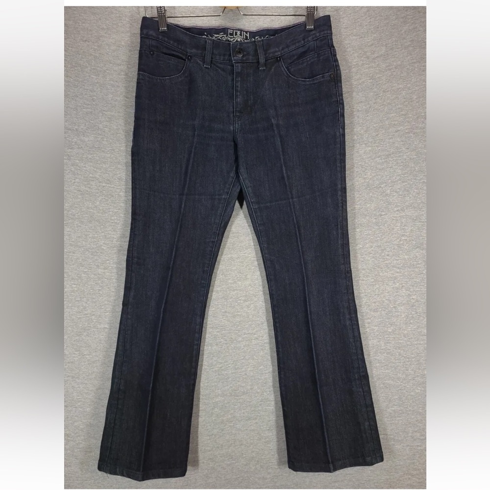 EDUN dark blue jeans